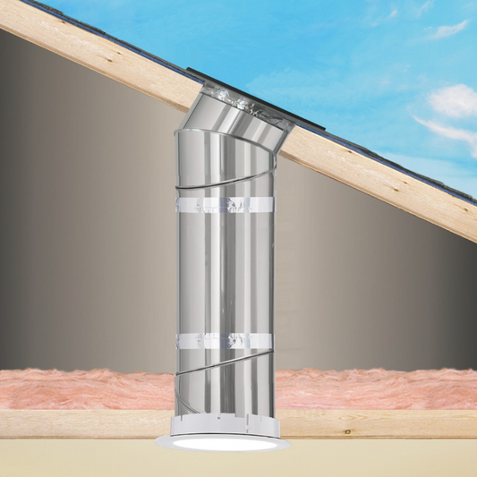 VELUX TLR 014 14" Diameter Rigid Tube Low-Profile Flat Glass Sun Tunnel Skylight
