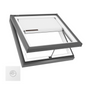 VELUX 33 1/2" x 33 1/2" Curb Mount Manual Venting Skylight VCM 3030 with Solar Shade